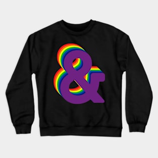 RainbowAnd Crewneck Sweatshirt